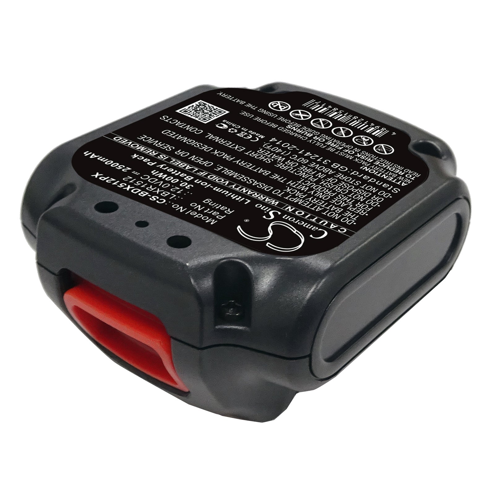 Li-ion Battery fits Black & Decker, Lbxr1512 12.0V, 2500mAh Power Tools Cameron Sino Technology Limited