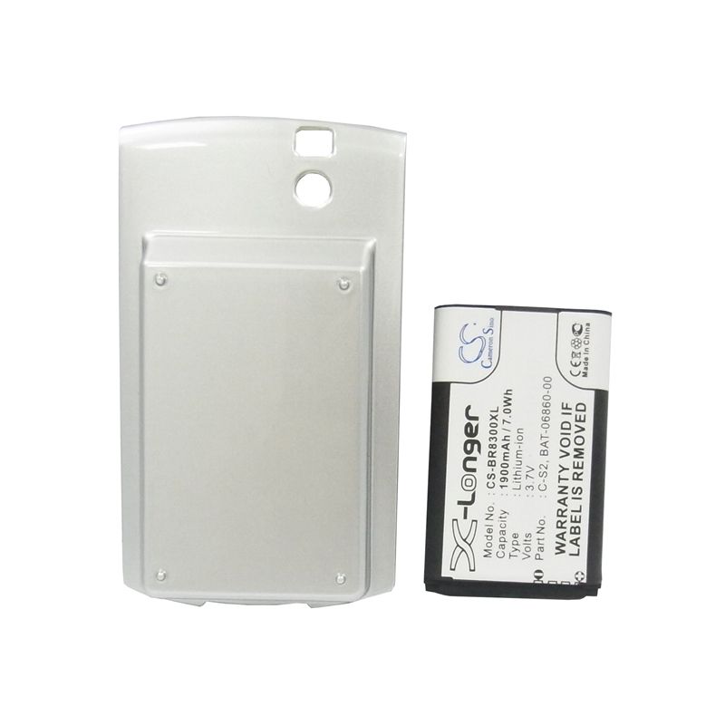 Li-ion Battery fits Blackberry, curve 8300, curve 8310, curve 8320 3.7V, 1900mAh Communications Cameron Sino Technology Limited