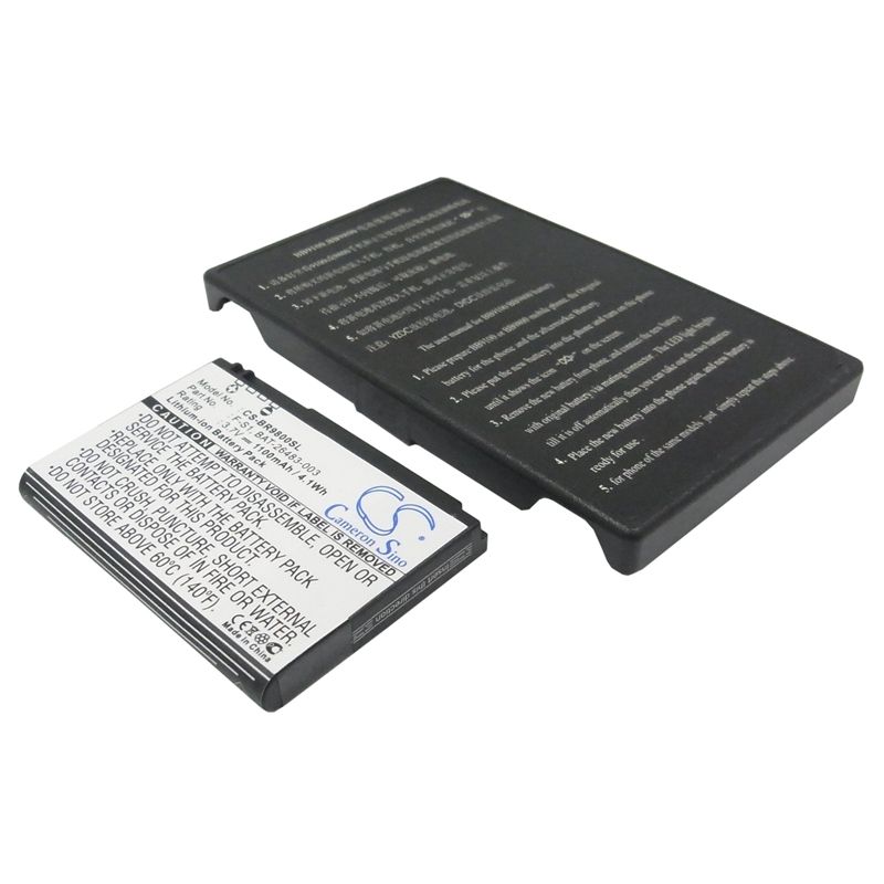 Li-ion Battery fits Blackberry, jennings, torch, torch 2 9810 3.7V, 1100mAh Communications Cameron Sino Technology Limited (Suspended)
