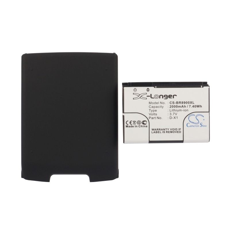 Li-ion Battery Fits Blackberry, Storm 9500, Storm 9530 3.7v, 2000mah Communications Cameron Sino Technology Limited