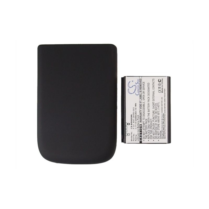 Li-ion Battery fits Blackberry, torch, torch 9800 3.7V, 2200mAh Communications Cameron Sino Technology Limited