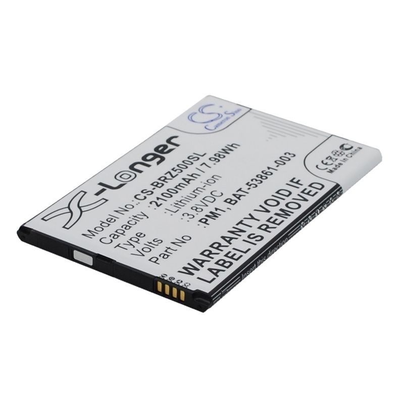 Li-ion Battery fits Blackberry, z5 3.8V, 2100mAh Mobile & SmartPhone Cameron Sino Technology Limited