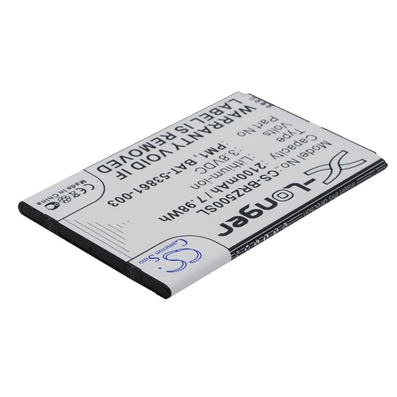 Li-ion Battery fits Blackberry, z5 3.8V, 2100mAh Mobile & SmartPhone Cameron Sino Technology Limited