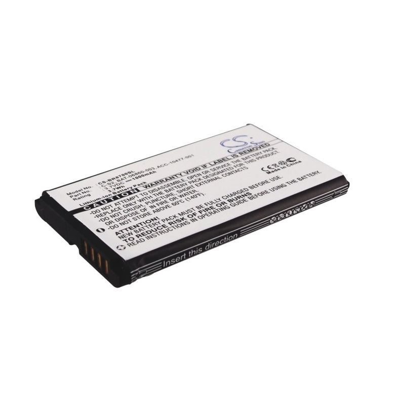 Li-ion Battery fits Blackberry,8700, 8700c, 8700f 3.7V, 1000mAh Communications Cameron Sino Technology Limited