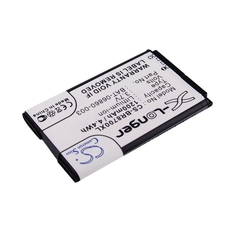 Li-ion Battery Fits Blackberry,8700, 8700c, 8700f 3.7v, 1200mah Communications Cameron Sino Technology Limited