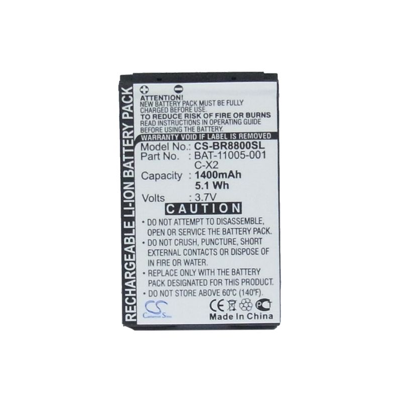 Li-ion Battery fits Blackberry,8800, 8800c, 8800r 3.7V, 1400mAh Communications Cameron Sino Technology Limited (Suspended)