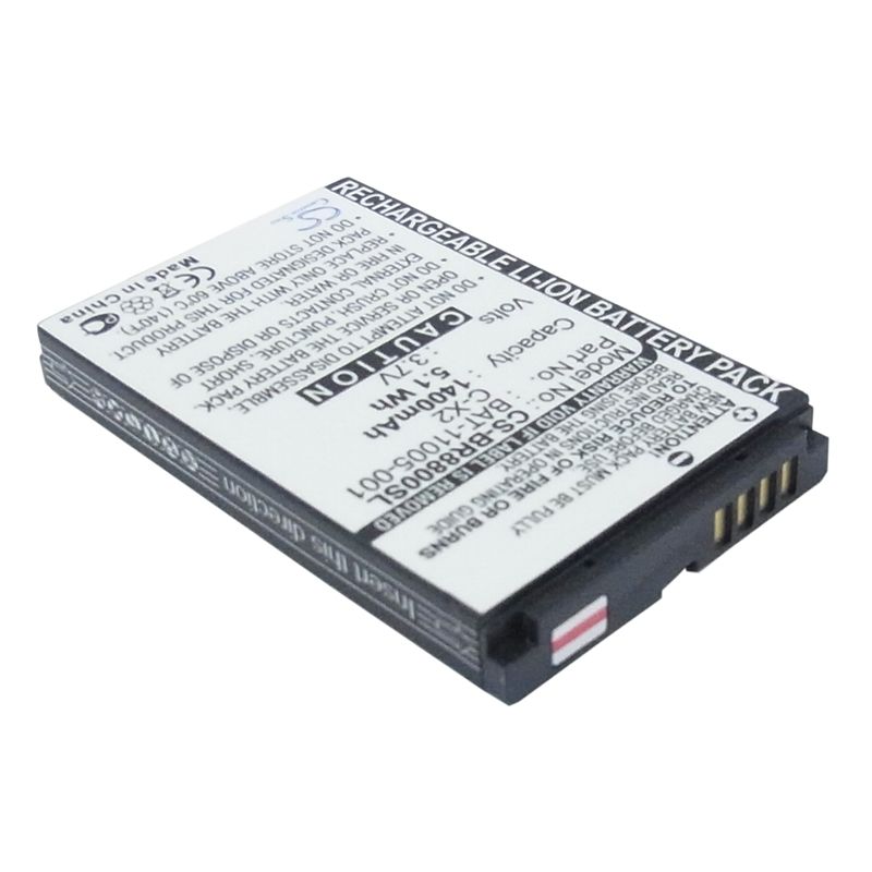 Li-ion Battery fits Blackberry,8800, 8800c, 8800r 3.7V, 1400mAh Communications Cameron Sino Technology Limited (Suspended)