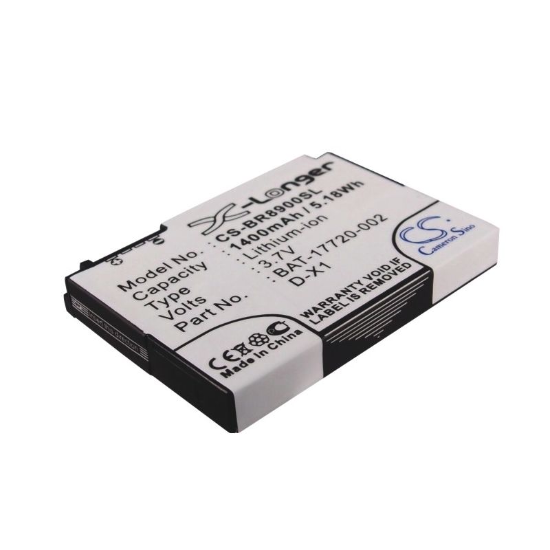 Li-ion Battery Fits Blackberry,8900, 8900 Curve, 9500 Storm 3.7v, 1400mah Mobile & SmartPhone Cameron Sino Technology Limited