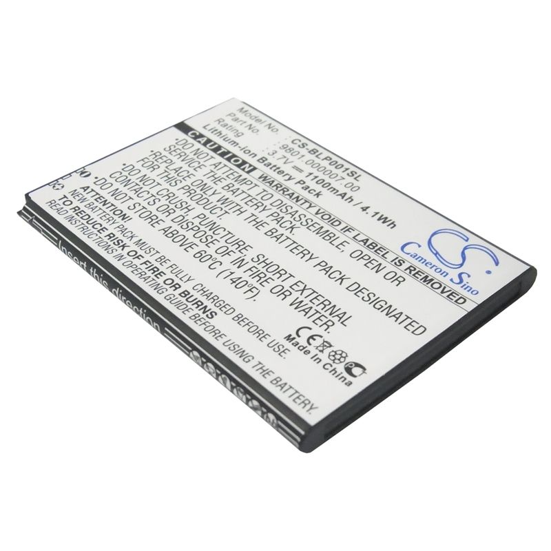 Li-ion Battery fits Blaupunkt, america 3.7V, 1100mAh Mobile & SmartPhone Cameron Sino Technology Limited