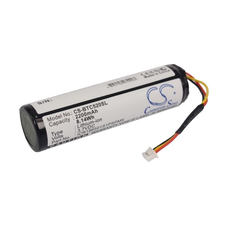Li-ion Battery Fits Blaupunkt, Lucca 5.2, Travelpilot Lucca 3.7v, 2200mah GPS & Navigator Cameron Sino Technology Limited