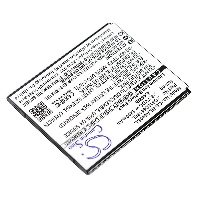 Li-ion Battery fits Blu, a090l, a090u, advance 4.0 m 3.7V, 1200mAh Mobile & SmartPhone Cameron Sino Technology Limited