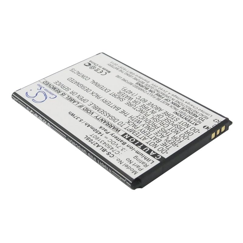 Li-ion Battery fits Blu, a270, a270a, advance 4.0 3.7V, 1450mAh Mobile & SmartPhone Cameron Sino Technology Limited