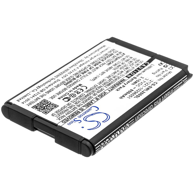 Li-ion Battery fits Blu, Bluetooth Remote, Siemens 3.7V, 850mAh Remote Control Cameron Sino Technology Limited