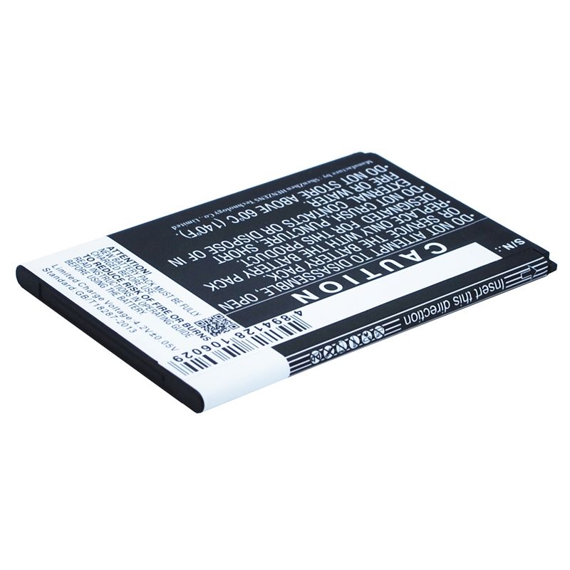 Li-ion Battery Fits Blu, D030, D030l, D030u 3.7v, 1800mah Mobile & SmartPhone Cameron Sino Technology Limited