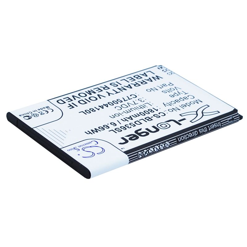 Li-ion Battery Fits Blu, D030, D030l, D030u 3.7v, 1800mah Mobile & SmartPhone Cameron Sino Technology Limited