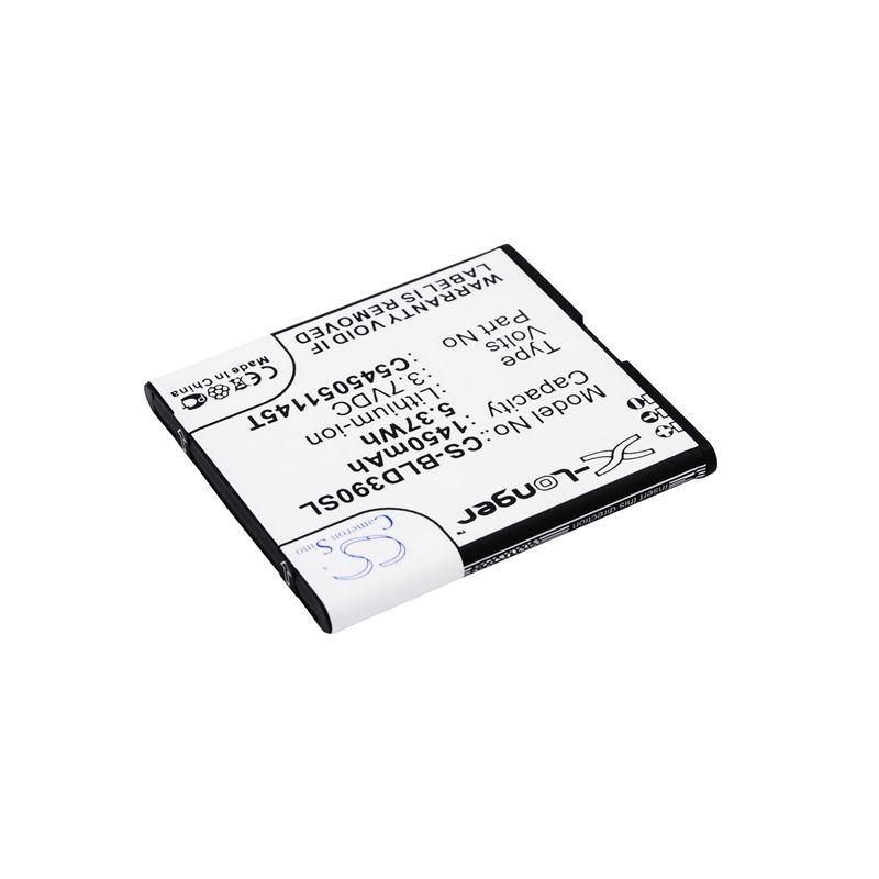 Li-ion Battery fits Blu, d050l, d050u, d070 3.7V, 1450mAh Mobile & SmartPhone Cameron Sino Technology Limited