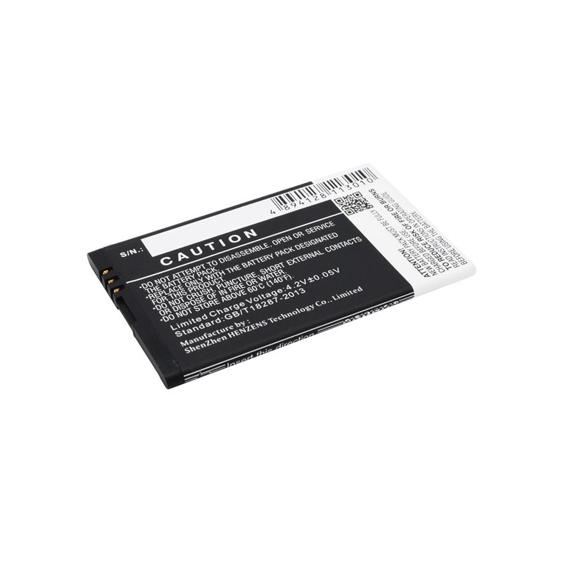 Li-ion Battery fits Blu, d143k, dash jr 4.0 k 3.7V, 1500mAh Mobile & SmartPhone Cameron Sino Technology Limited