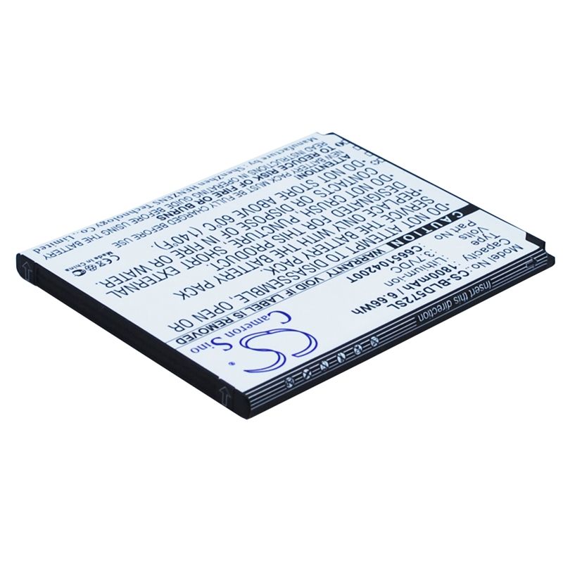 Li-ion Battery Fits Blu, D572, D572a, D572i 3.7v, 1800mah Mobile & SmartPhone Cameron Sino Technology Limited