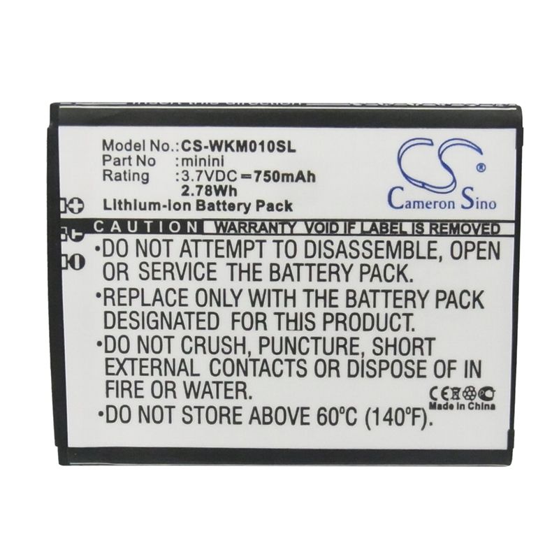 Li-ion Battery fits Blu, spark, spark s130, wiko 3.7V, 750mAh Mobile & SmartPhone Cameron Sino Technology Limited