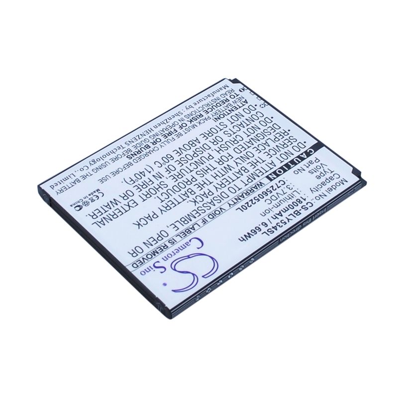 Li-ion Battery Fits Blu, Studio 5.0 Hd, Studio 5.0 Hd Lte, Y534q 3.7v, 1800mah Mobile & SmartPhone Cameron Sino Technology Limited