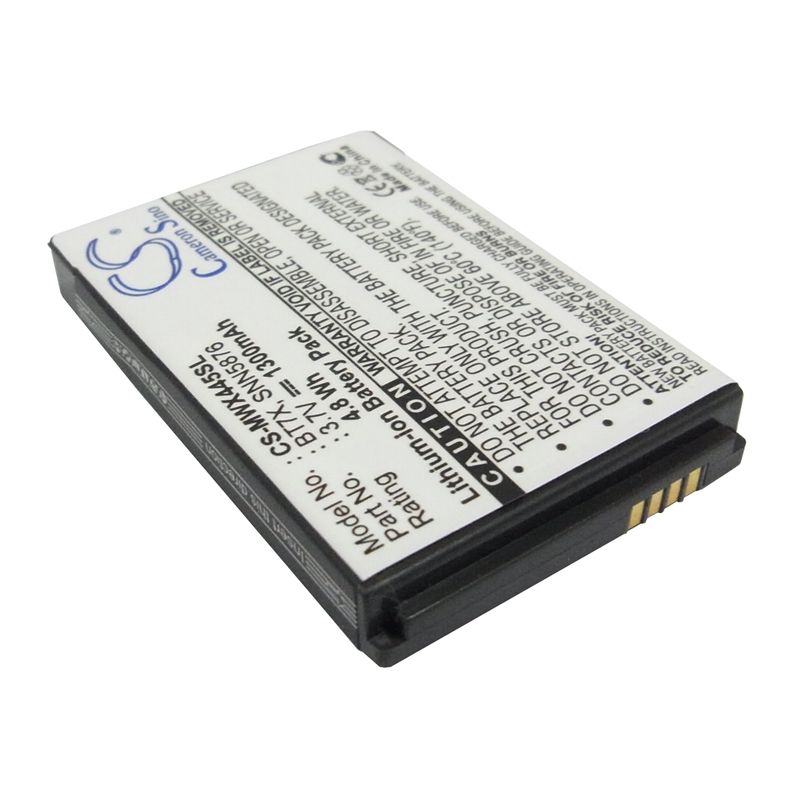 Li-ion Battery fits Boostmobile, theory, motorola, charm mb502 3.7V, 1300mAh Communications Cameron Sino Technology Limited