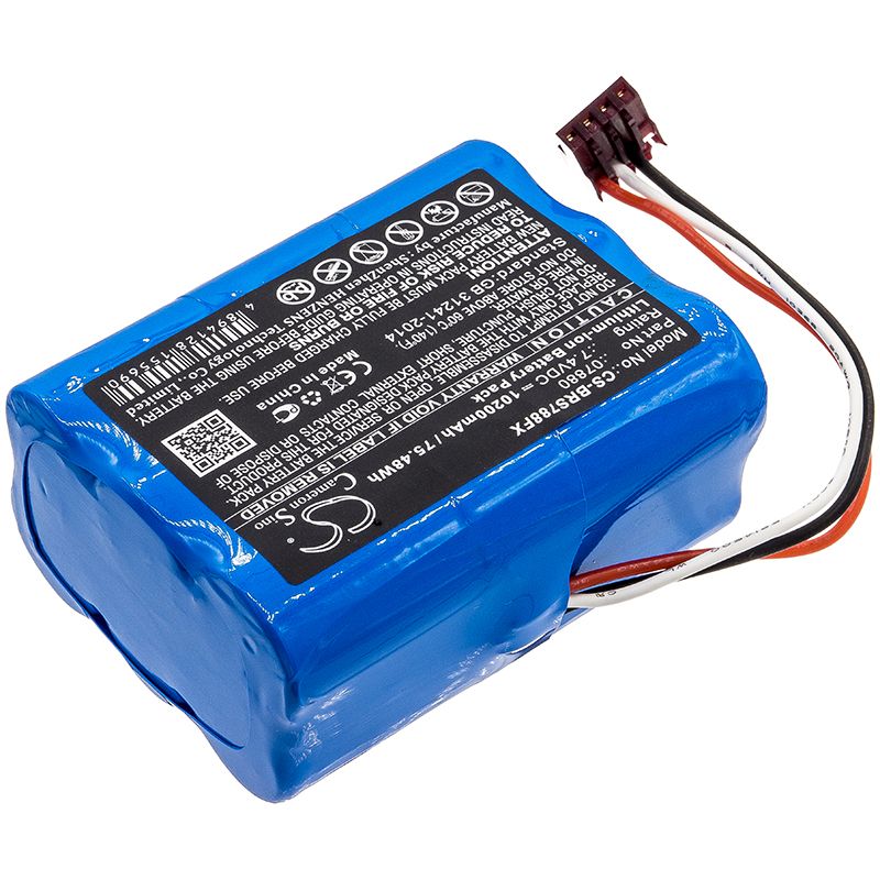 Li-ion Battery fits Bright Star, 7802, 7815 7.4V, 10200mAh Flashlight Cameron Sino Technology Limited
