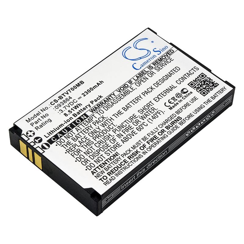 Li-ion Battery fits Bt, Baby Monitor 7500, Video Baby Monitor 7000, Video Baby Monitor 7500 Lightshow 3.7V, 2300mAh BabyPhone Cameron Sino Technology Limited