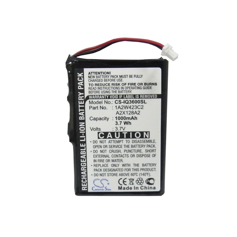 Li-ion Battery fits Bti, Gps-gar3200, Garmin, Ique 3200 3.7V, 1000mAh GPS & Navigator Cameron Sino Technology Limited