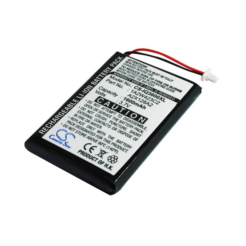 Li-ion Battery Fits Bti, Gps-gar3200, Garmin, Ique 3200 3.7v, 1600mah GPS & Navigator Cameron Sino Technology Limited
