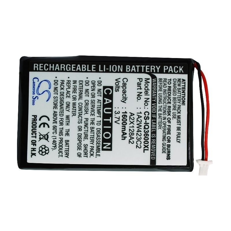 Li-ion Battery Fits Bti, Gps-gar3200, Garmin, Ique 3200 3.7v, 1600mah GPS & Navigator Cameron Sino Technology Limited