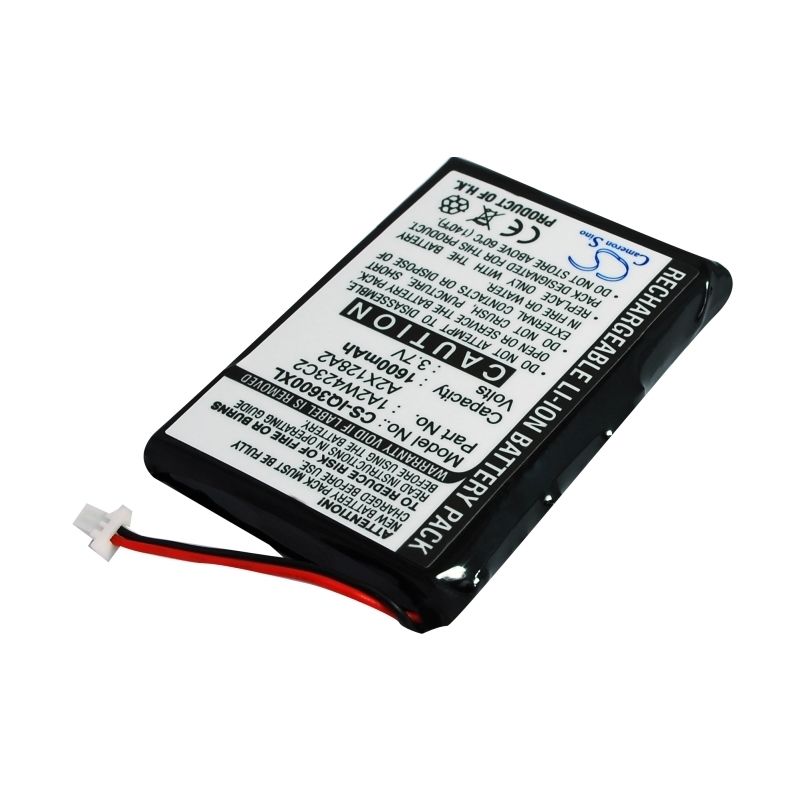 Li-ion Battery Fits Bti, Gps-gar3200, Garmin, Ique 3200 3.7v, 1600mah GPS & Navigator Cameron Sino Technology Limited