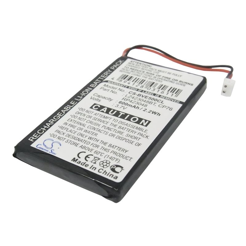 Li-ion Battery fits Bti, Verve 500, Verve 500 Black, Verve 500 Red 3.7V, 600mAh Cordless Phone Cameron Sino Technology Limited