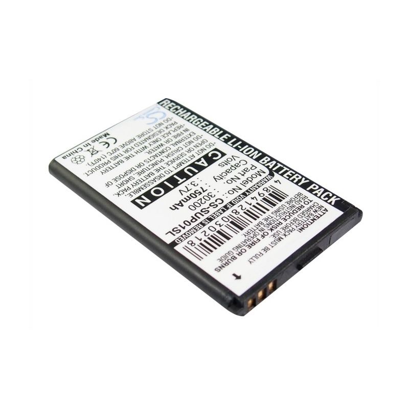 Li-ion Battery Fits Callaway, Upro, Upro Go 3.7v, 750mah GPS & Navigator Cameron Sino Technology Limited