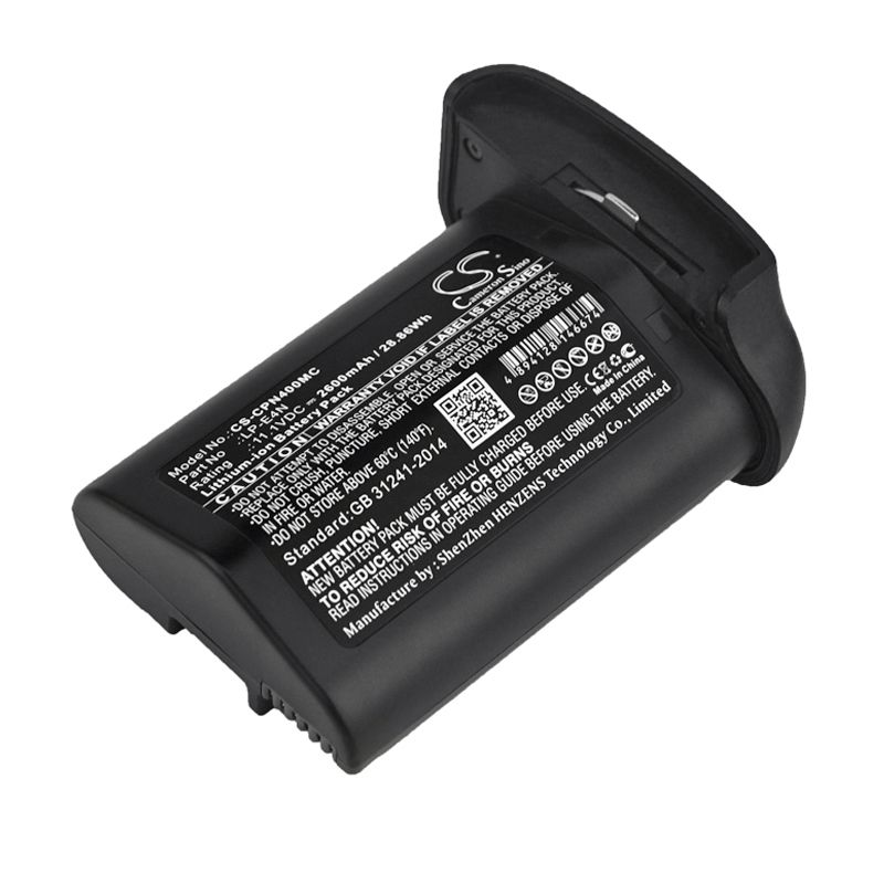 Li-ion Battery fits Canon, 1d Mark 3, 1d Mark 4, 1ds Mark 3 11.1V, 2600mAh Camera Cameron Sino Technology Limited
