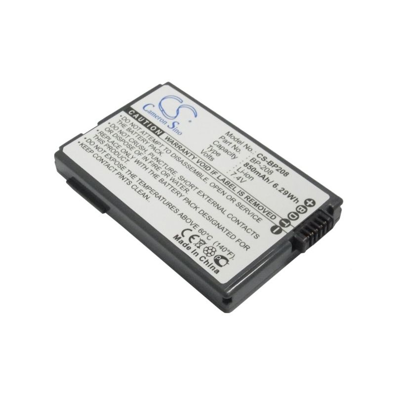 Li-ion Battery Fits Canon, Dc10, Dc100, Dc20 7.4v, 850mah Camera Cameron Sino Technology Limited