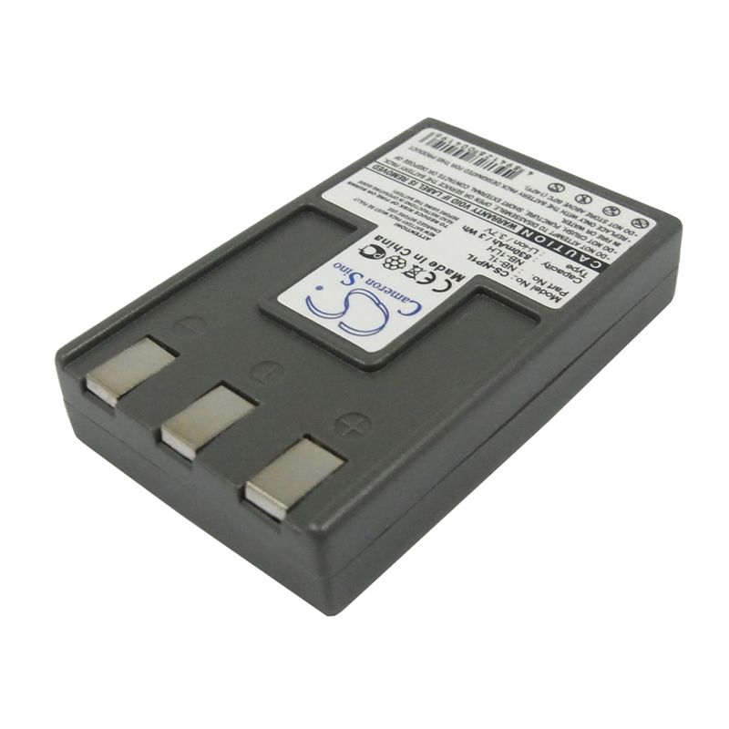 Li-ion Battery Fits Canon, Digital Ixus 200a, Digital Ixus 300, Digital Ixus 300a 3.7v, 830mah Camera Cameron Sino Technology Limited