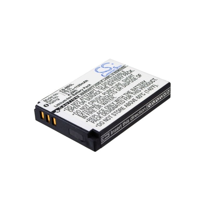 Li-ion Battery Fits Canon, Digital Ixus 800 Is, Digital Ixus 800is, Digital Ixus 850 Is 3.7v, 1120mah Camera Cameron Sino Technology Limited