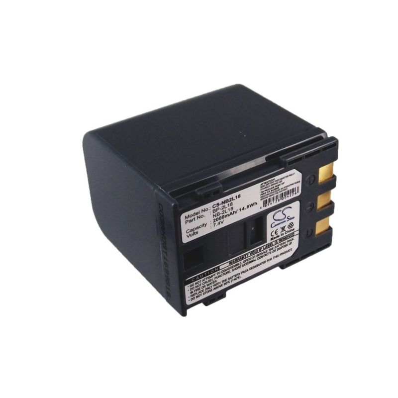 Li-ion Battery Fits Canon, Digital Rebel Xt Eos 350d, Dv5, Dv5-bl 7.4v, 2000mah Camera Cameron Sino Technology Limited