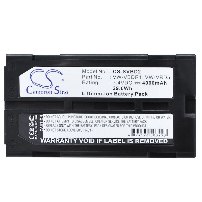Li-ion Battery fits Canon, Es-300v, Es-4000, Es-410 7.4V, 4000mAh Camera Cameron Sino Technology Limited