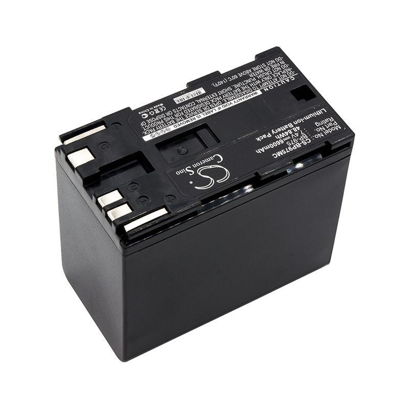 Li-ion Battery fits Canon, Gl2, Xf100, Xf105 7.4V, 6600mAh Camera Cameron Sino Technology Limited