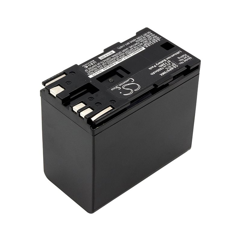 Li-ion Battery Fits Canon, Gl2, Xf100, Xf105 7.4v, 7800mah Camera Cameron Sino Technology Limited