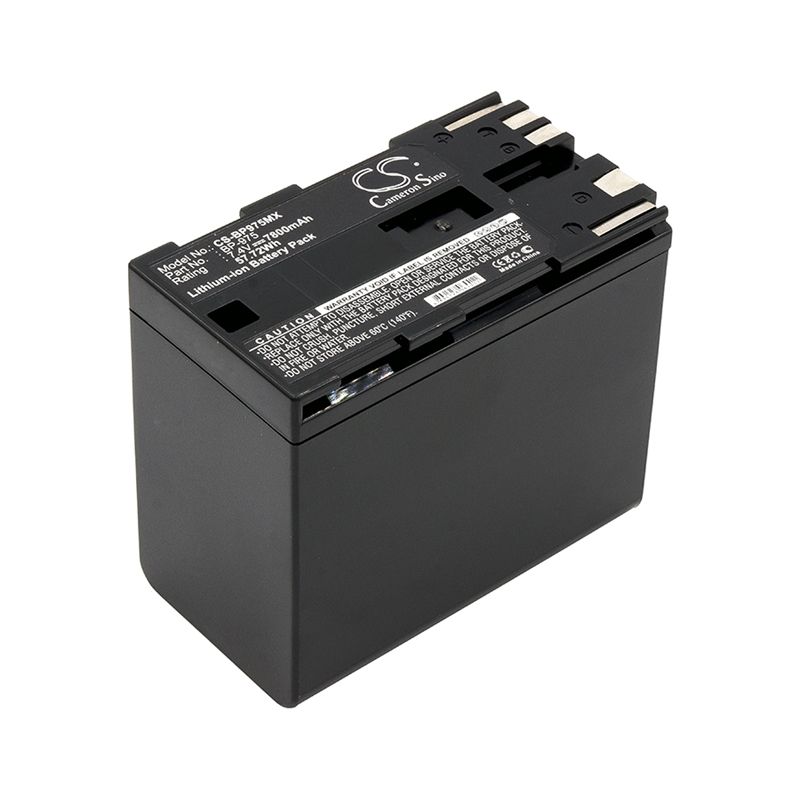 Li-ion Battery Fits Canon, Gl2, Xf100, Xf105 7.4v, 7800mah Camera Cameron Sino Technology Limited