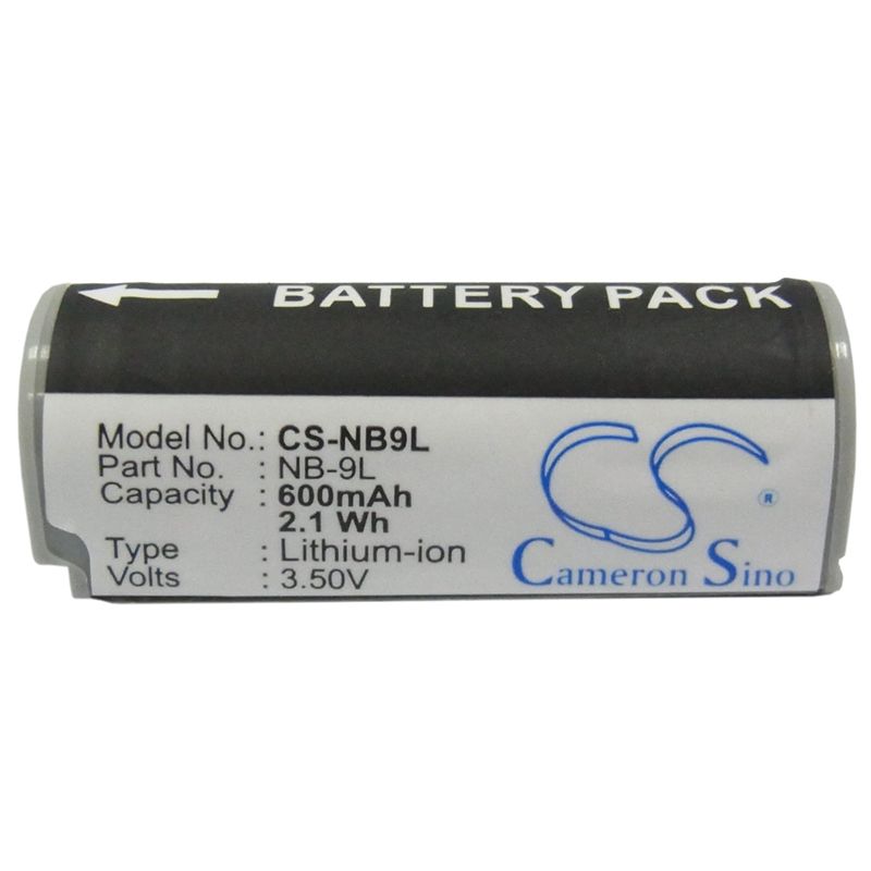Li-ion Battery Fits Canon, Ixus 1000 Hs, Ixy 1, Ixy 3 3.6v, 600mah Camera Cameron Sino Technology Limited