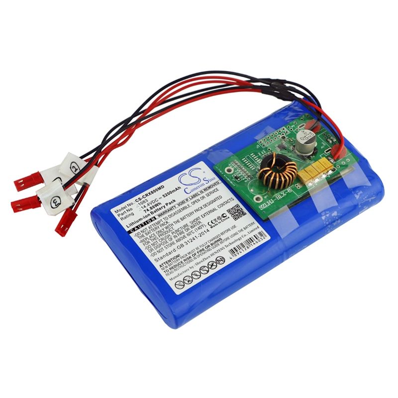 Li-ion Battery fits Carestream, Dblx-8, Carestream 14.4V, 5200mAh Medical Cameron Sino Technology Limited