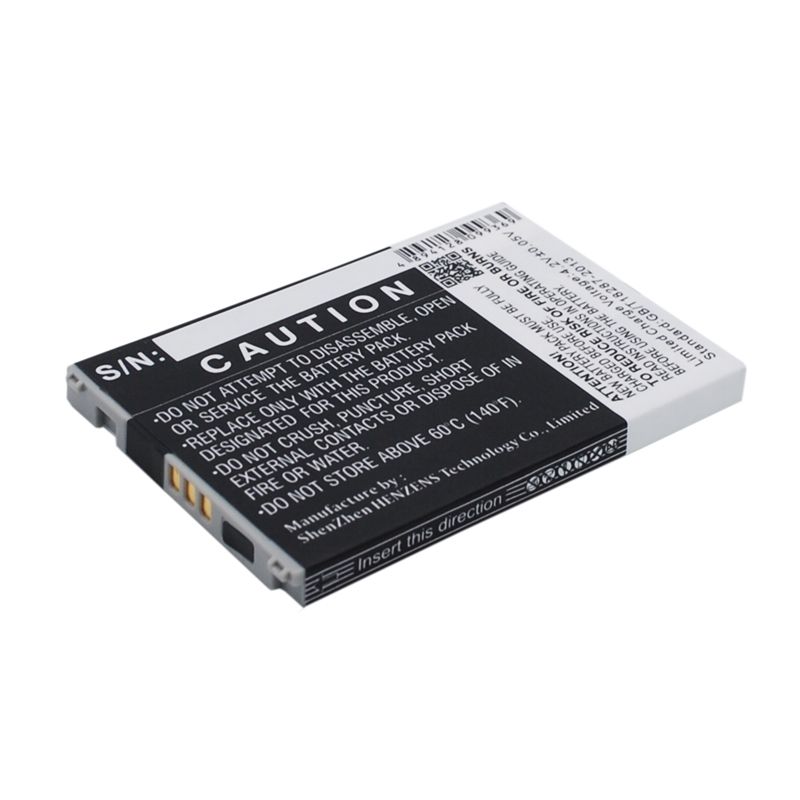 Li-ion Battery fits Casio, c771, gzone commando c771, verizon 3.7V, 1700mAh Mobile & SmartPhone Cameron Sino Technology Limited