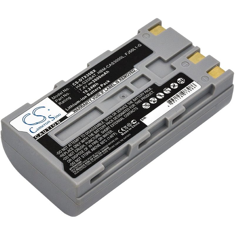Li-ion Battery fits Casio, Dt-x30, Dt-x30g, Dt-x30gr-30c 7.4V, 2600mAh Barcode Scanner Cameron Sino Technology Limited