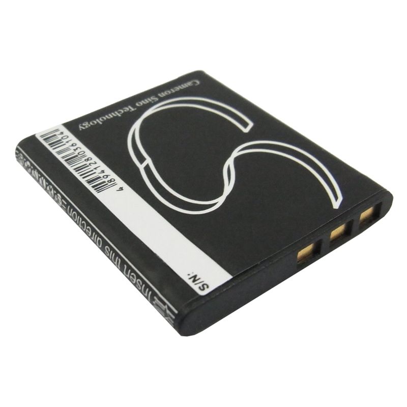 Li-ion Battery fits Casio, Exilim Ex-ex-s200bk, Exilim Ex-s200, Exilim Ex-s200be 3.7V, 630mAh Camera Cameron Sino Technology Limited
