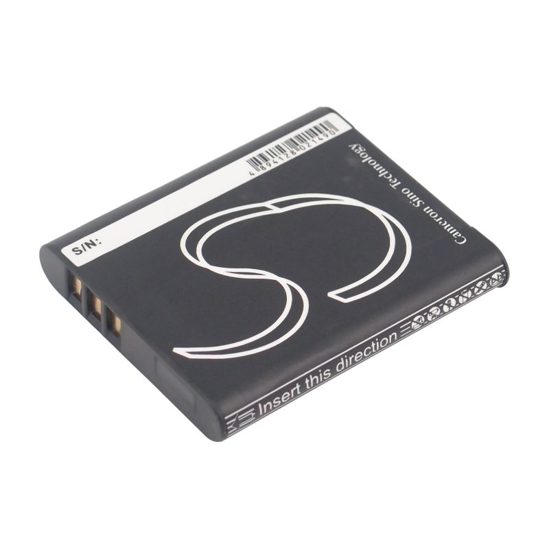 Li-ion Battery Fits Casio, Exilim Ex-tr10, Exilim Ex-tr100, Exilim Ex-tr10be 3.7v, 800mah Camera Cameron Sino Technology Limited