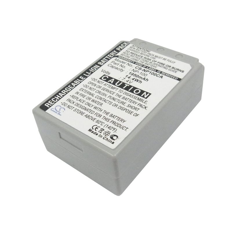 Li-ion Battery Fits Casio, Exilim Pro Ex-f1, Exilim Pro Ex-f1bk, 7.4v, 1950mah Camera Cameron Sino Technology Limited