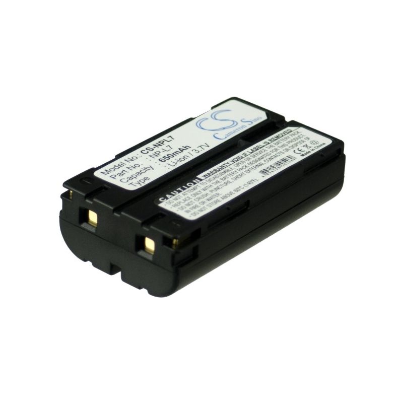 Li-ion Battery fits Casio, Qv3000-propack, Qv-3ex, Qv-ex3 7.4V, 650mAh Camera Cameron Sino Technology Limited